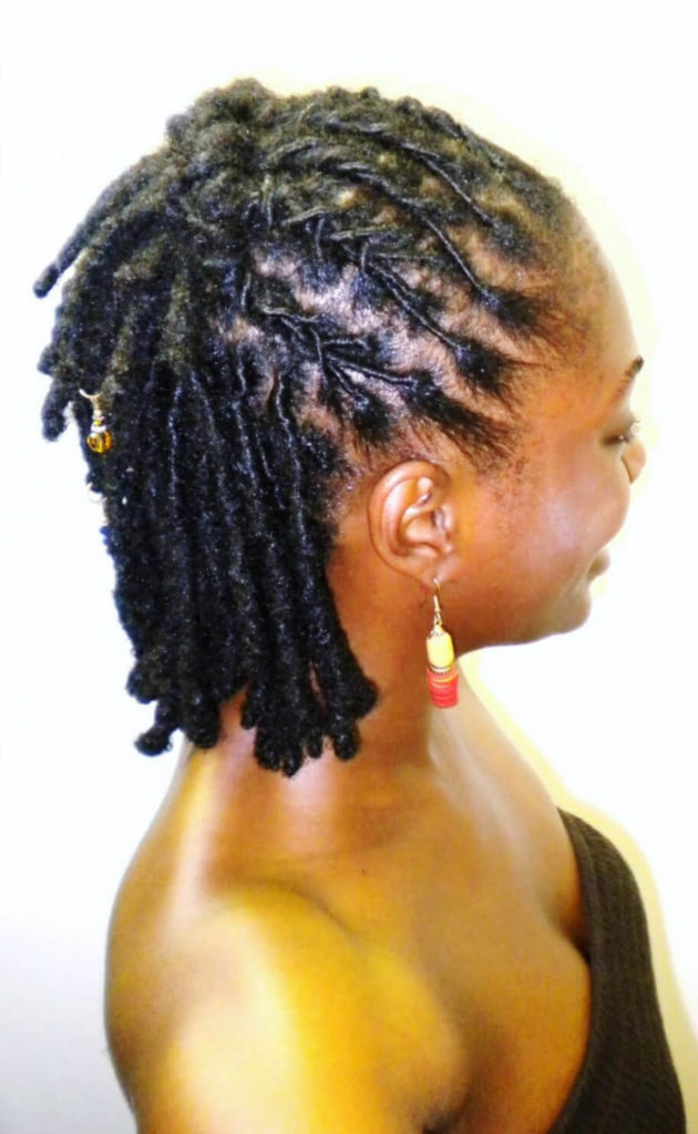 Updo Hairstyles For Short Locs Choice Image Hair