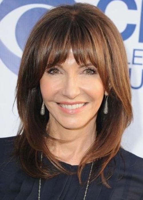 Hairstyles For Women Over 50 With Bangs