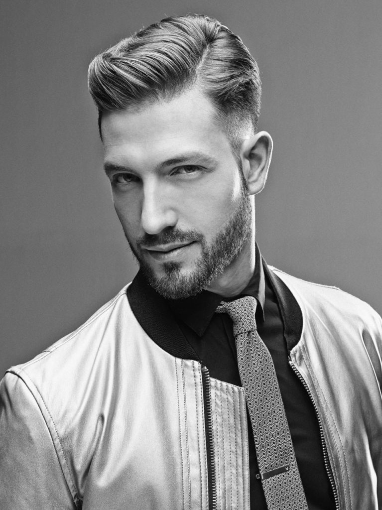 Mens Hairstyle With Beard