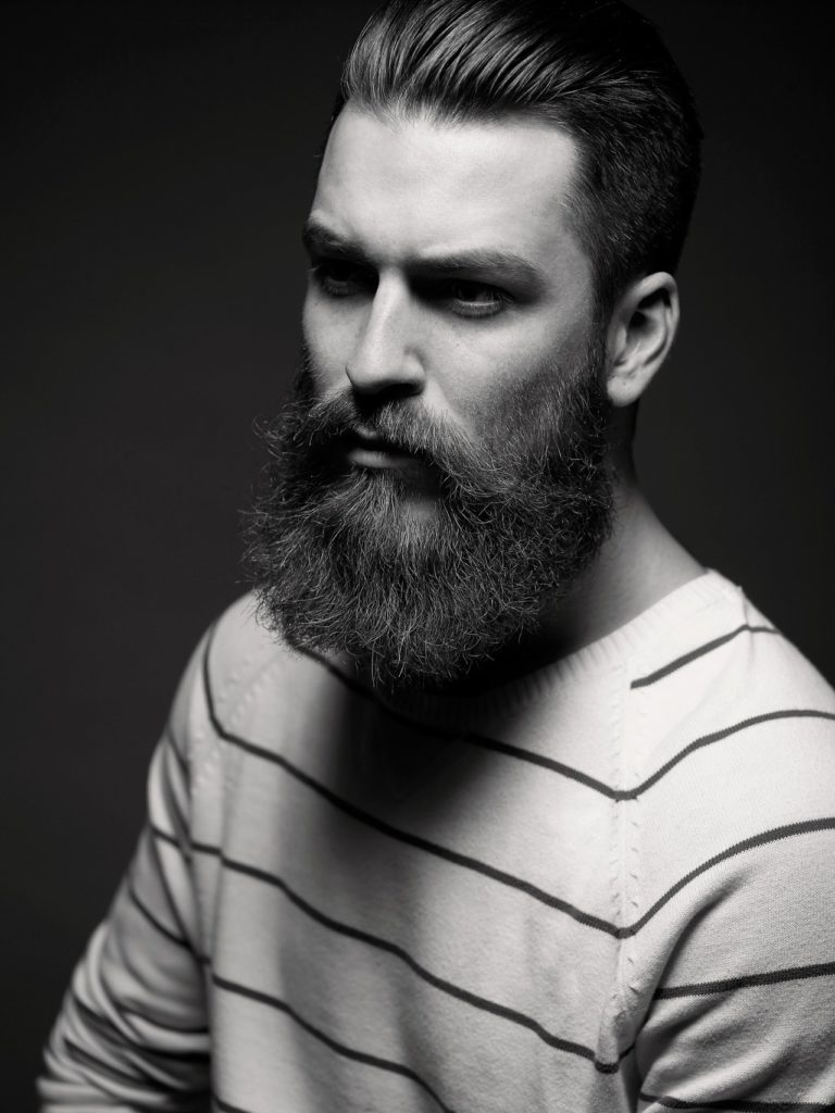 Mens Hairstyle With Beard