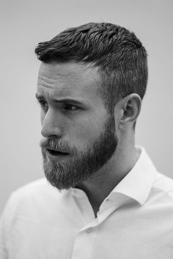 Mens Hairstyle With Beard