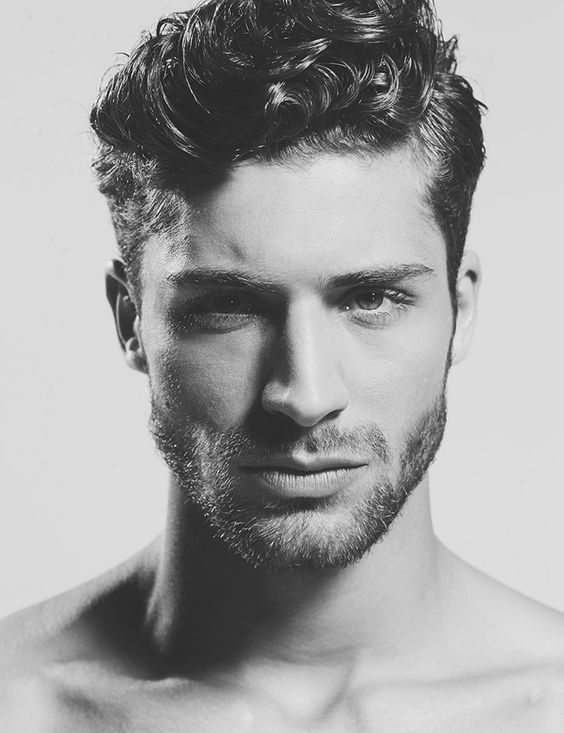 Mens Hairstyle With Beard