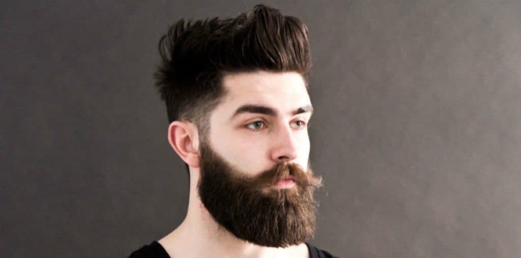 Mens Hairstyle With Beard