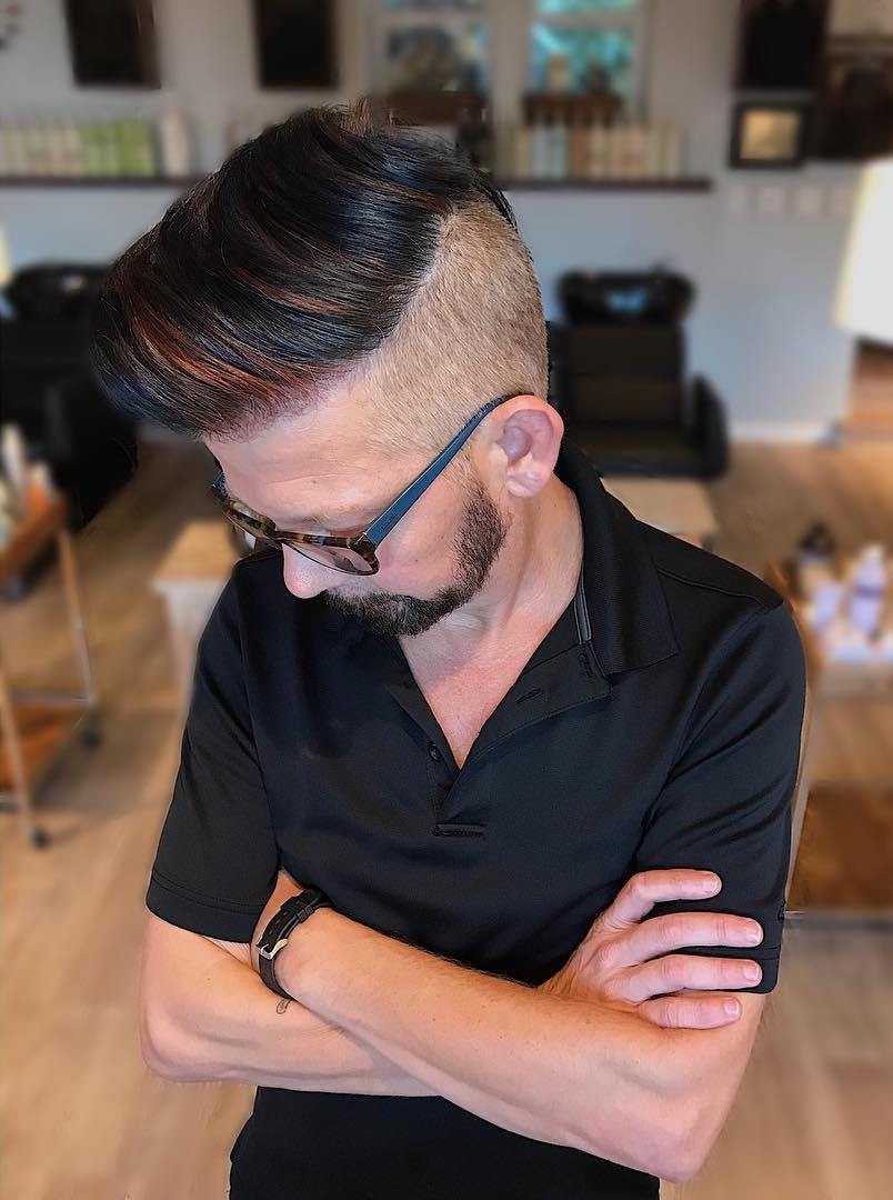 Mens Hair Color & Highlights