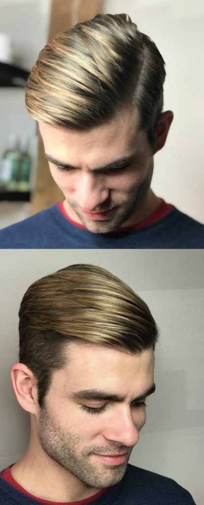 Mens Hair Color & Highlights