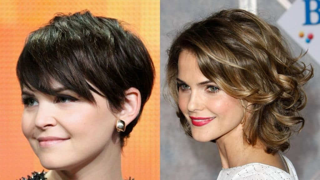 Short Hairstyles for Double Chin Faces