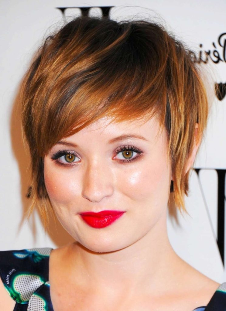 15 Beautiful Short Hairstyles For Round Faces Women | Hairdo Hairstyle