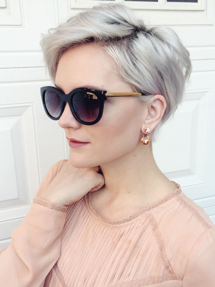 Colored Short Hairstyles