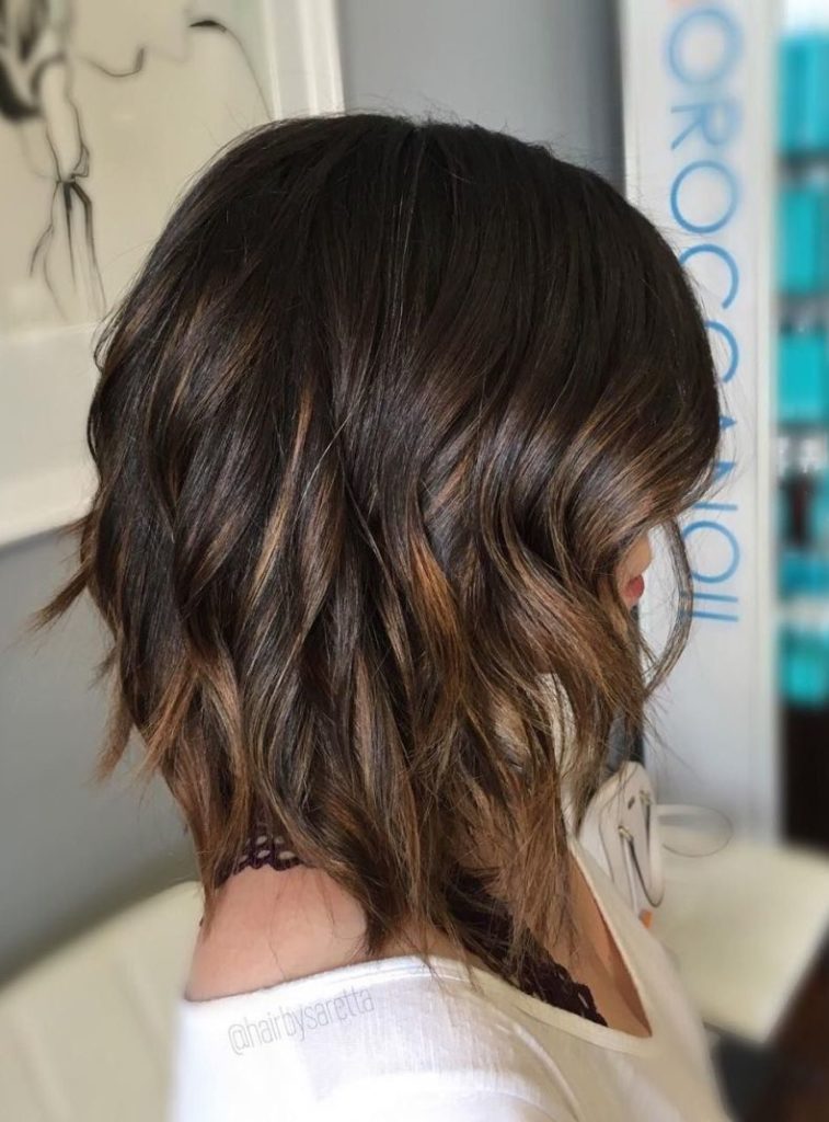 Warm Wavy Lob