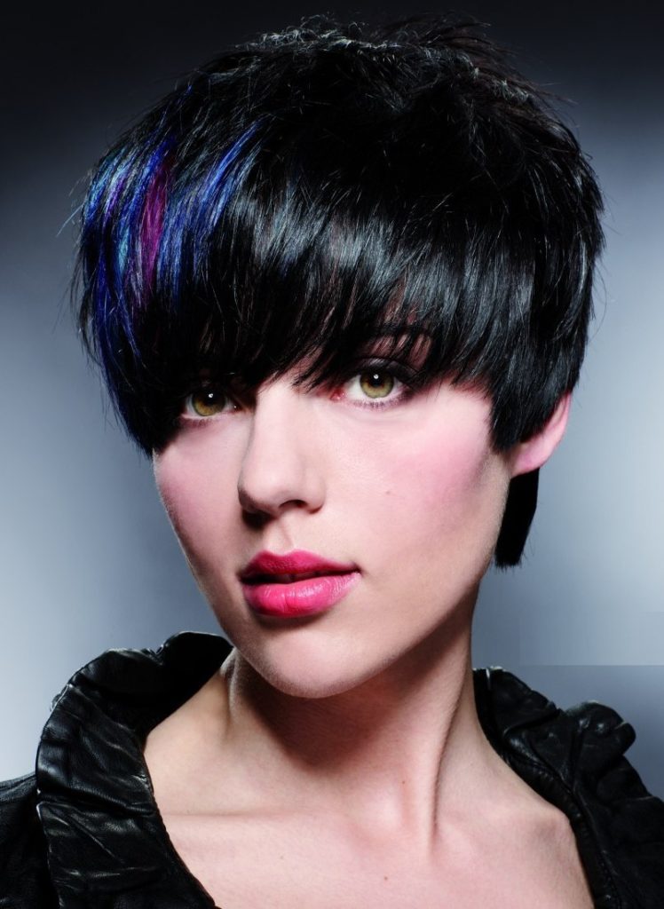 Colored Short Hairstyles