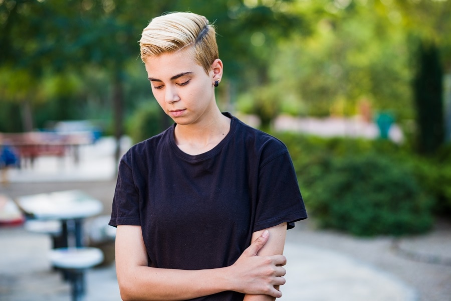 tomboy hairstyles for short hair