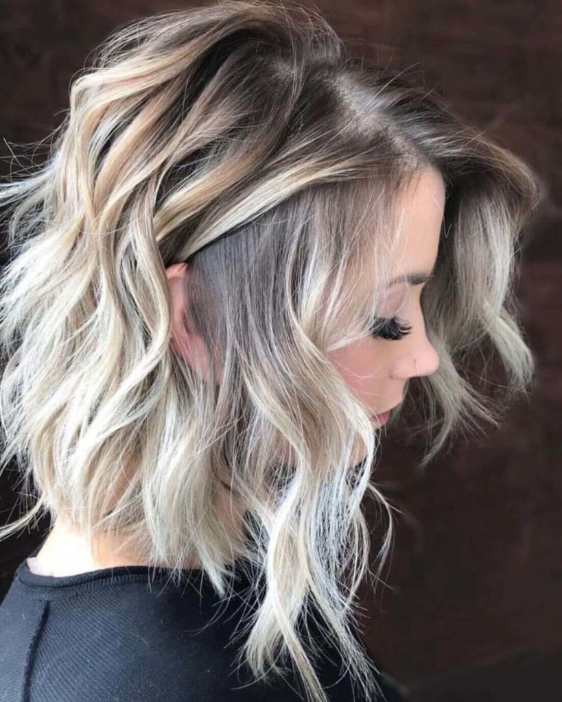 Blonde Medium Hairstyles