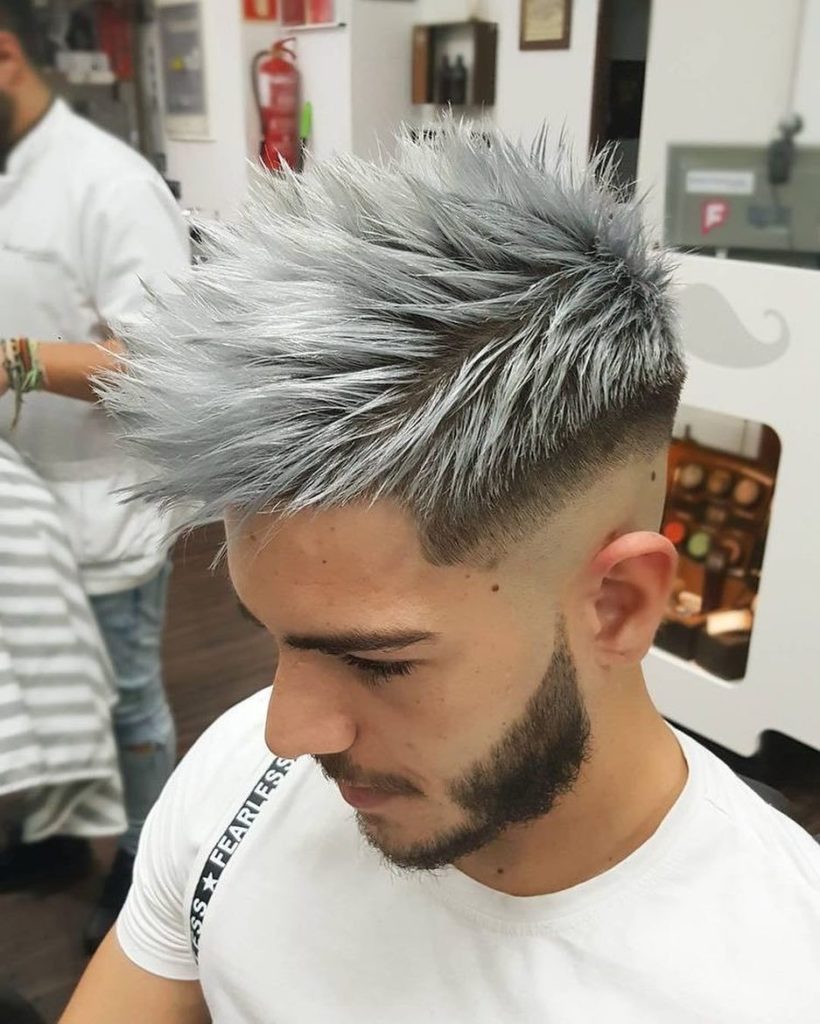 Grey Hairstyles for Men