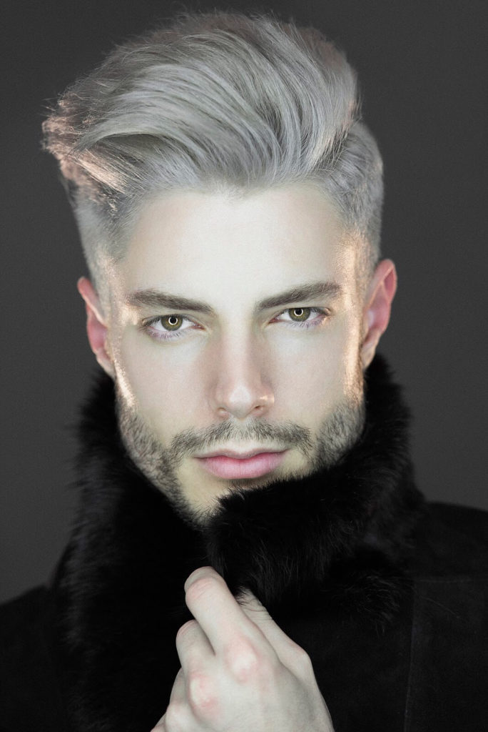 Grey Hairstyles for Men