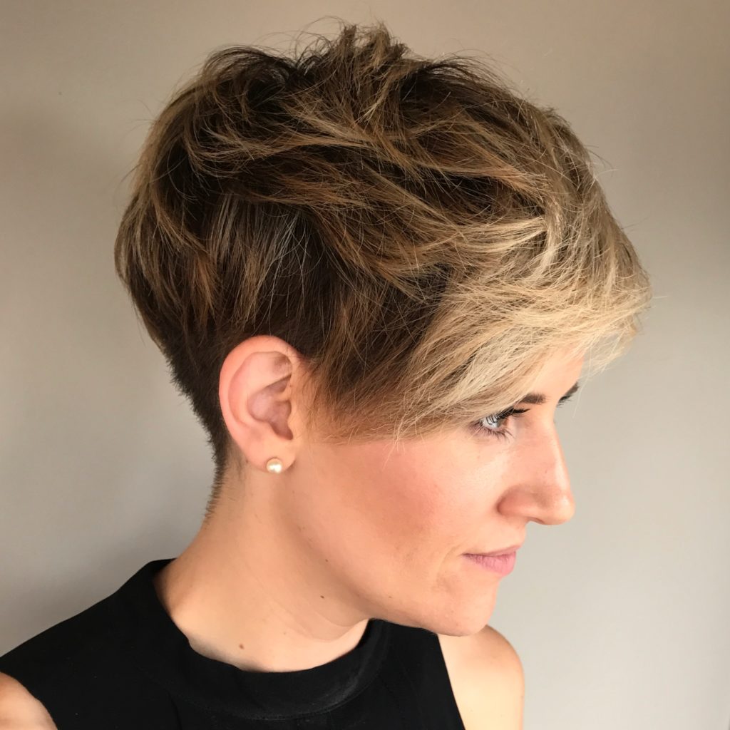 Tapered Short Hairstyles