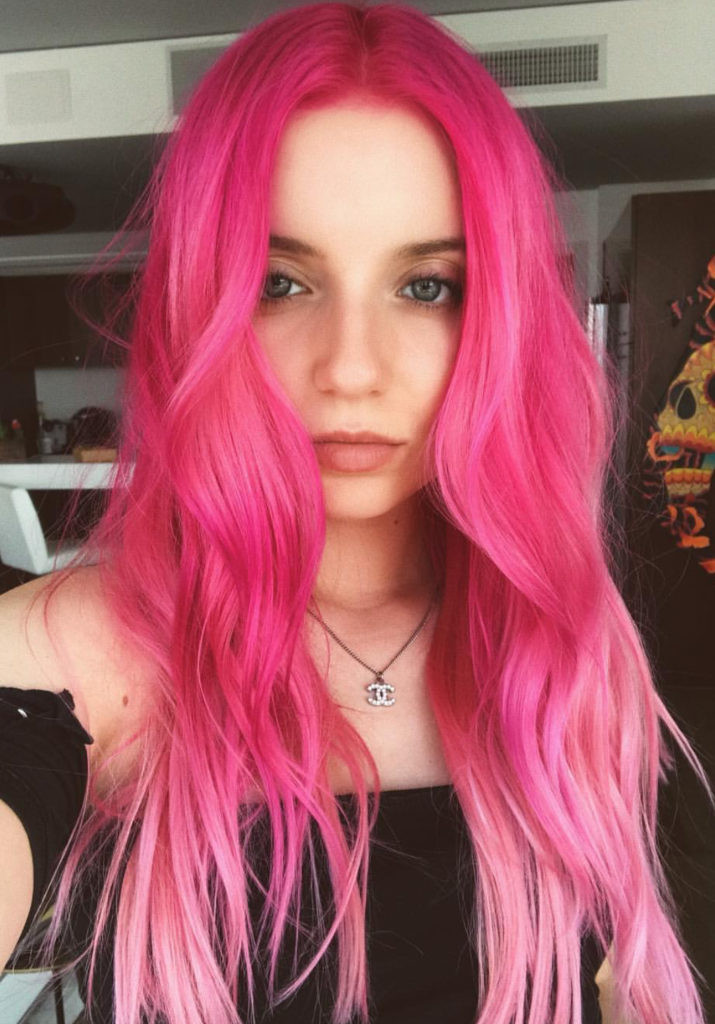 Pink Hair Color