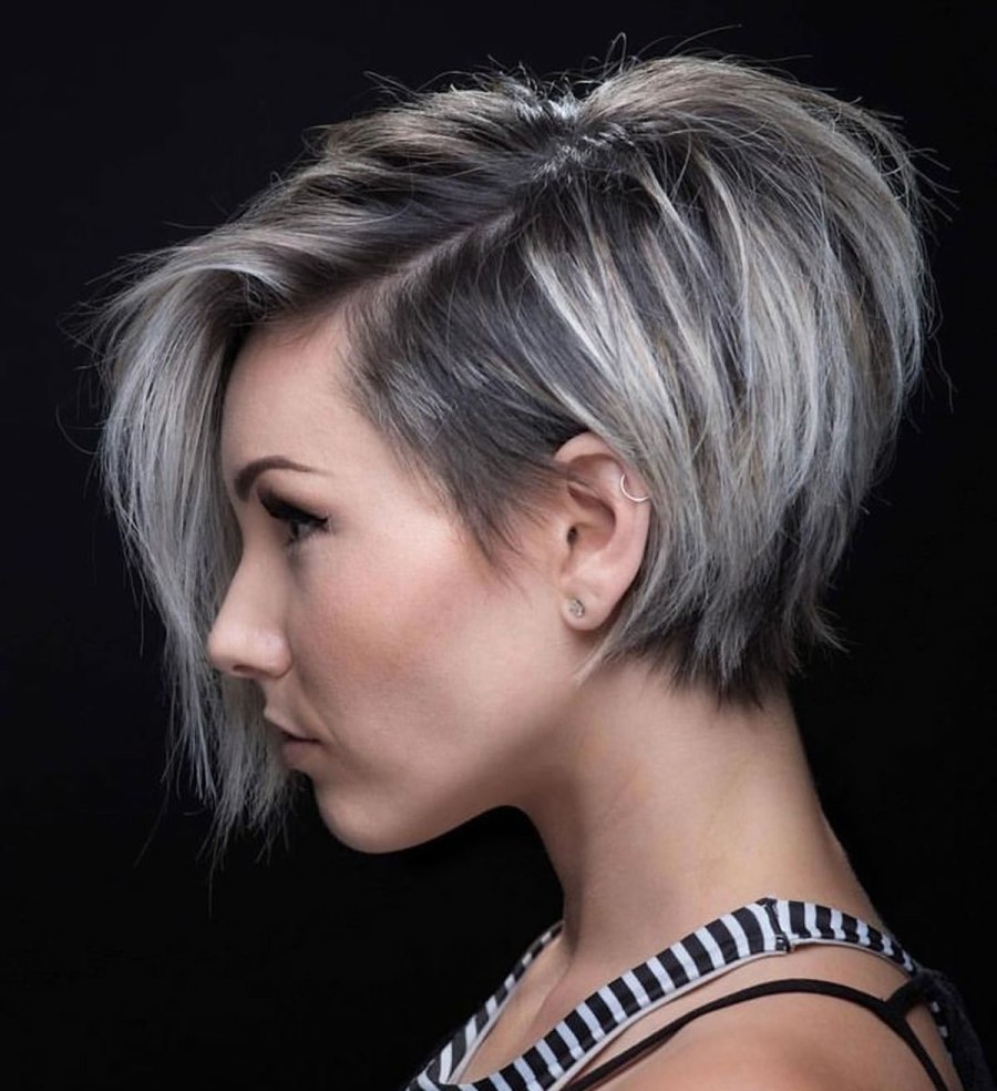 Asymmetrical Short Hairstyles