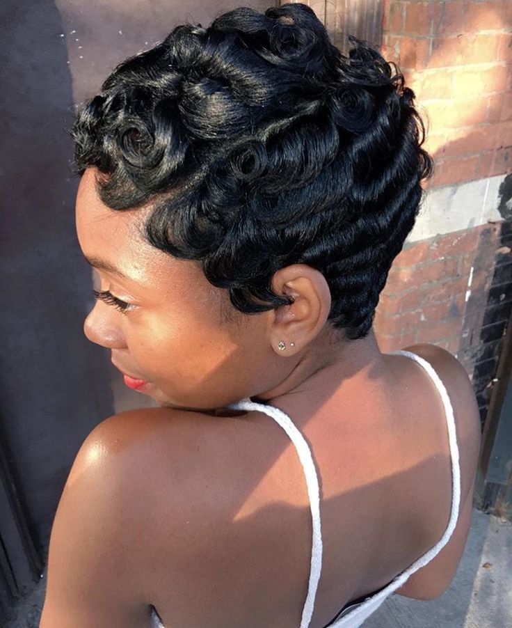 Celebrity finger wave hairstyle for prom Hairstyles Weekly