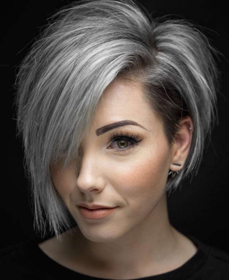 Short Asymmetrical Hairstyles For Women