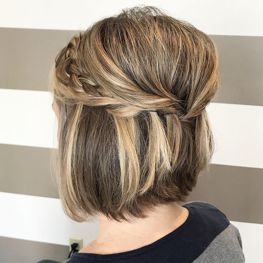 Short Hair Wedding Updos