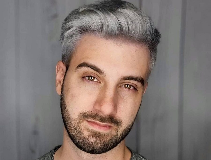 40 Winning Grey Hair Styles For Men  Buzz16