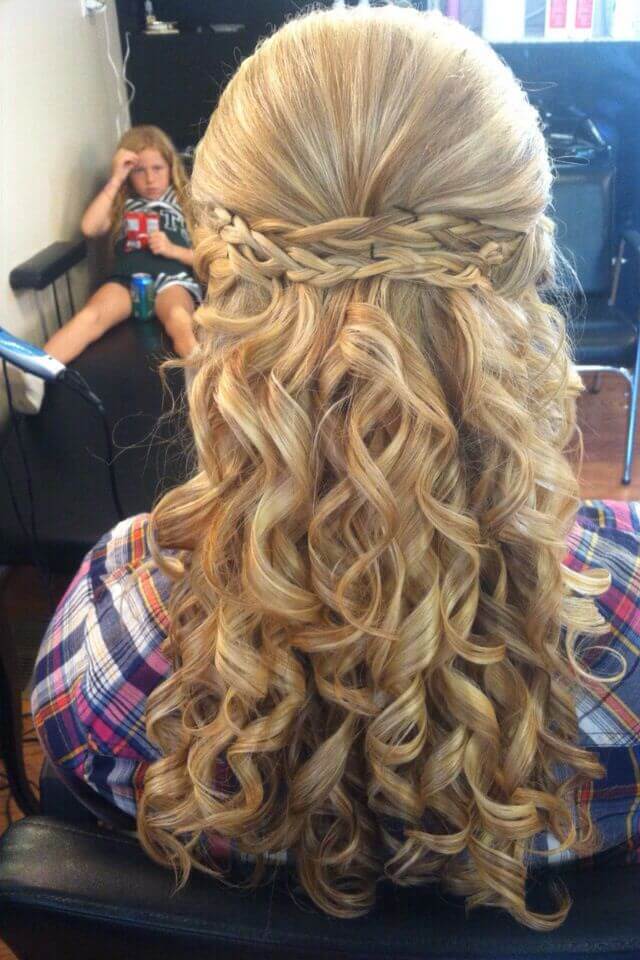 Homecoming Long Hairstyles