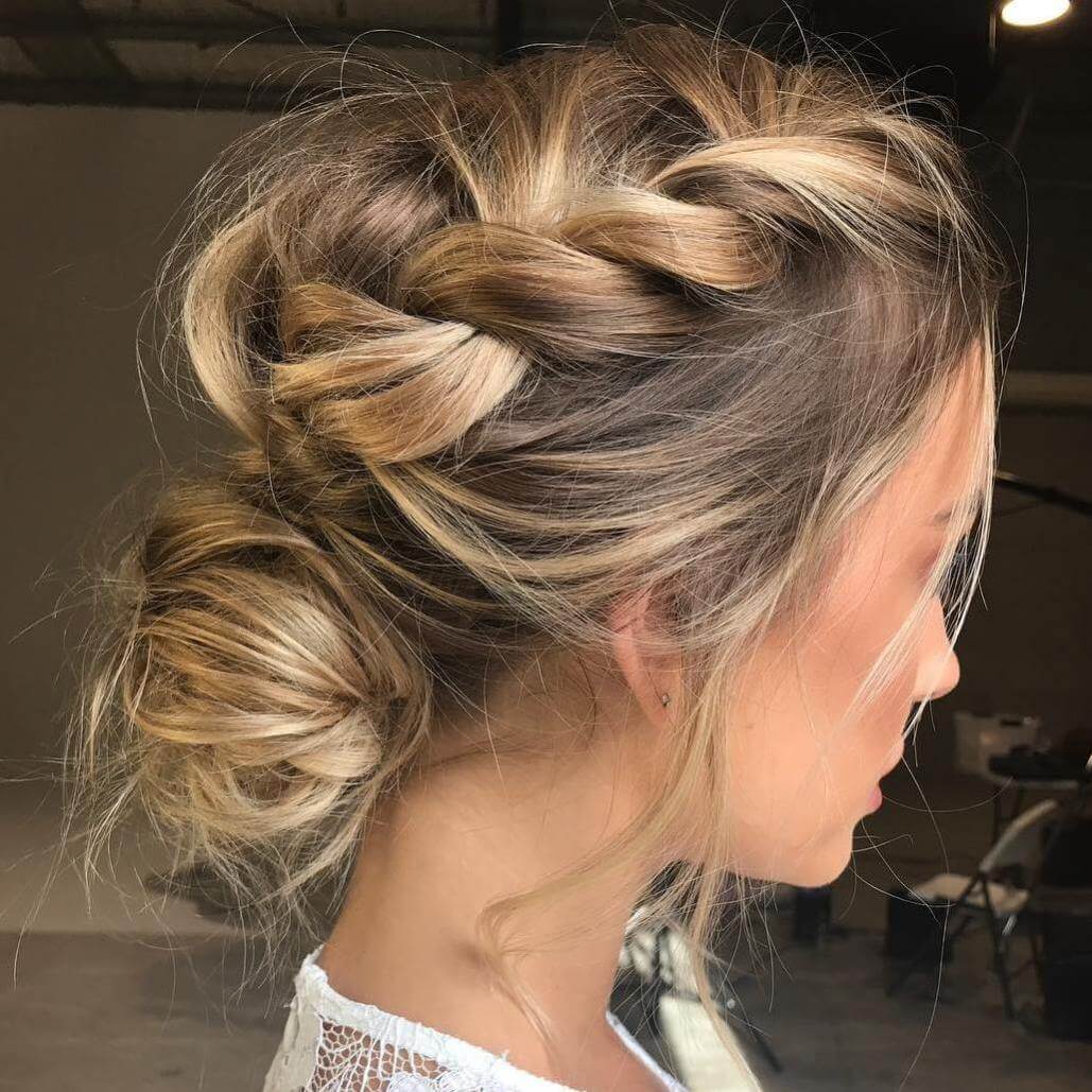 Messy Buns Medium Hairstyles