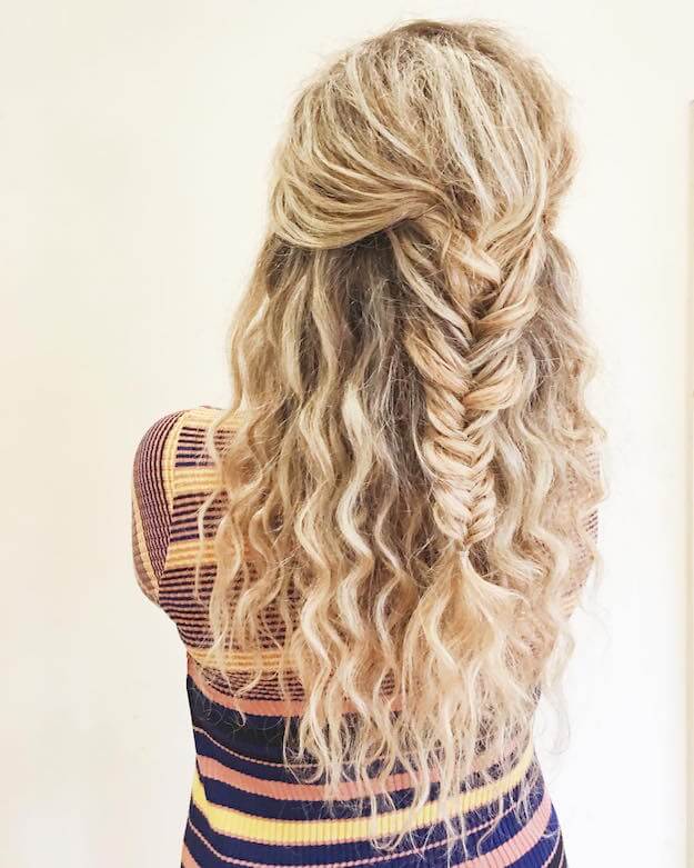 Homecoming Long Hairstyles