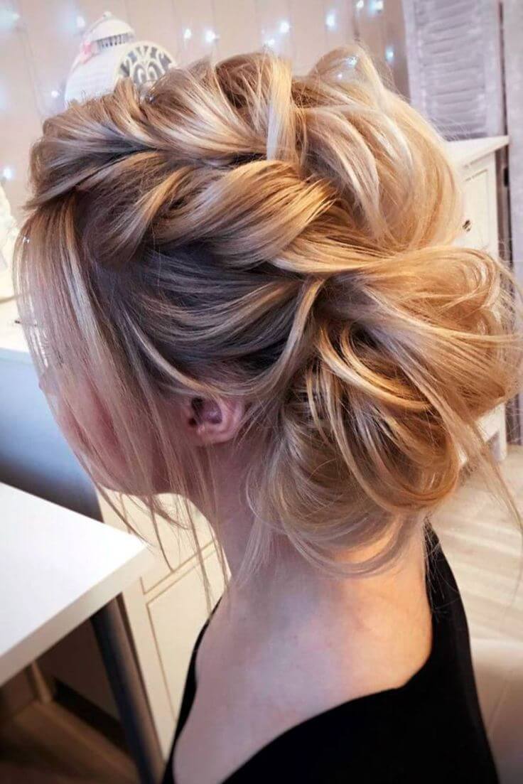 Updo Medium Hairstyles