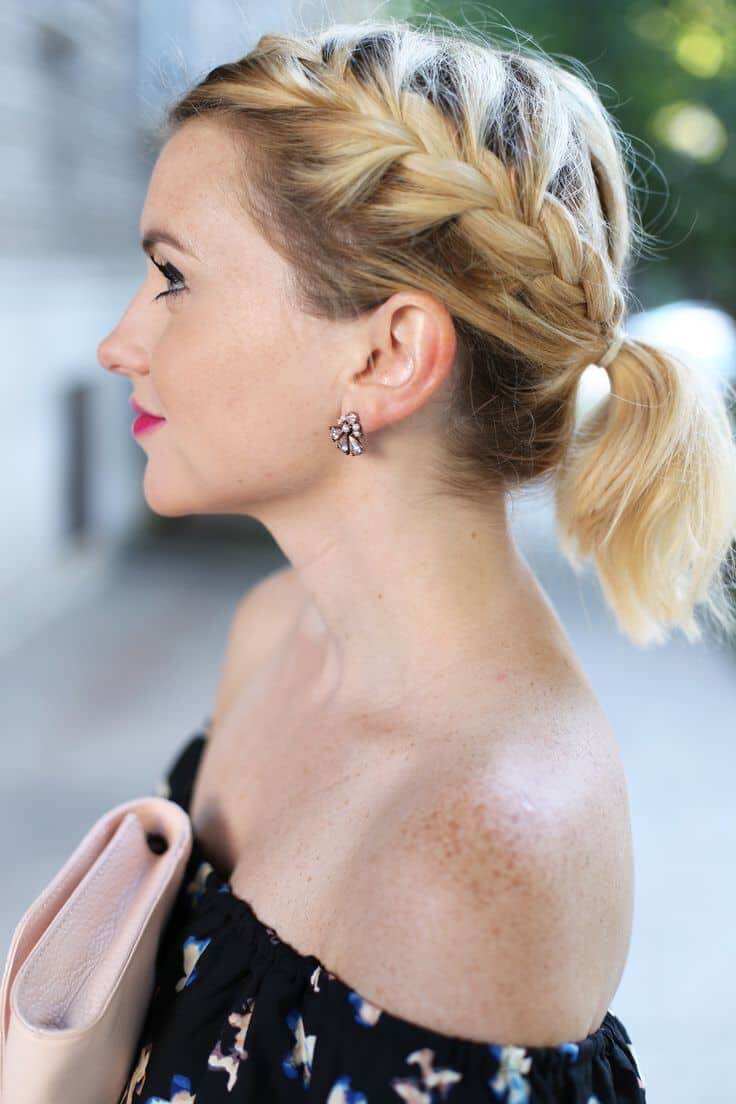 Ponytail Short Hairstyles