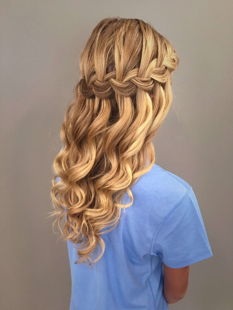 Homecoming Long Hairstyles