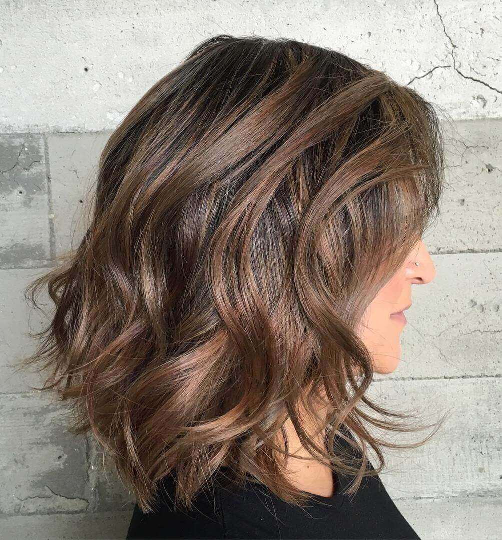 Wavy Medium Hairstyles