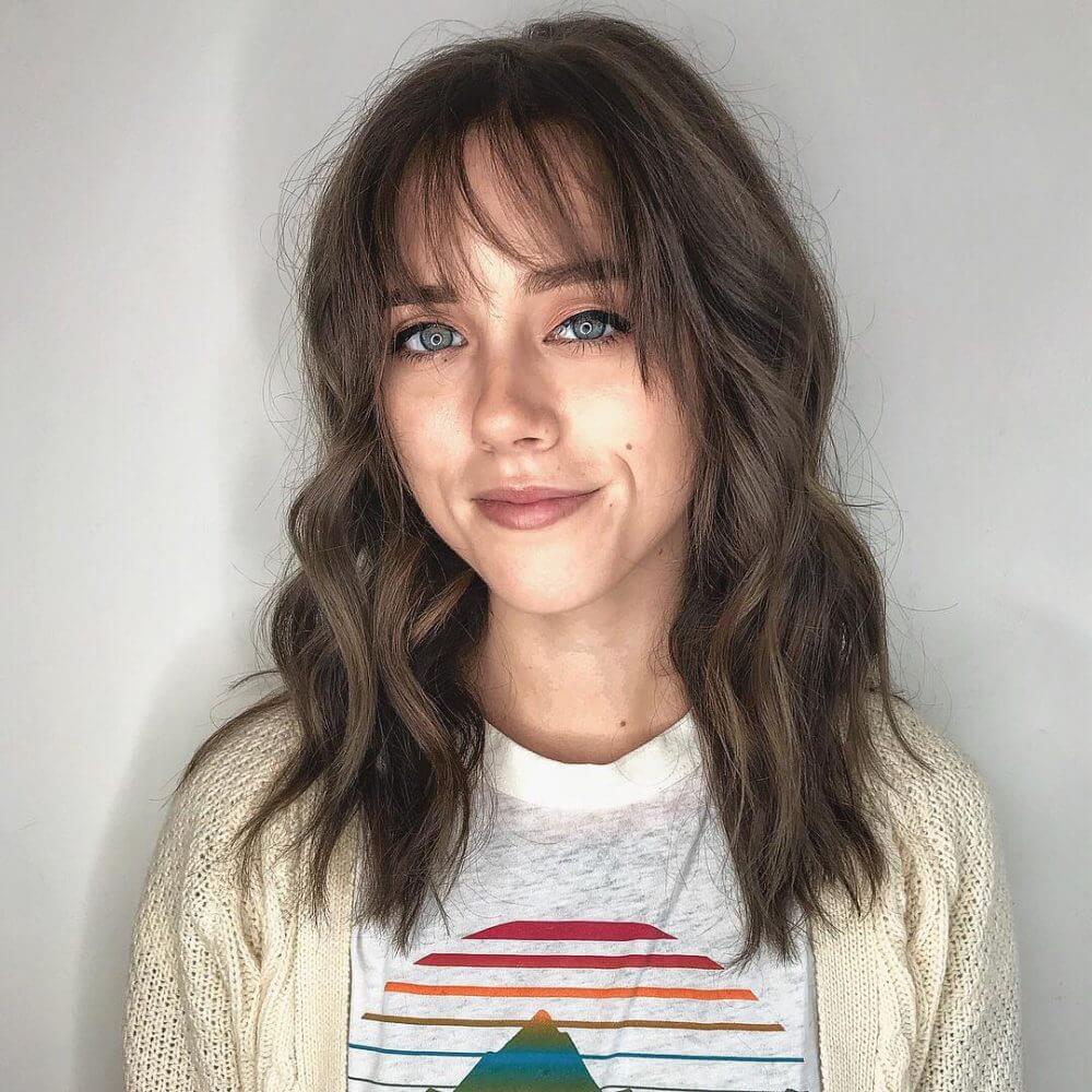 Medium Hairstyles with Bangs