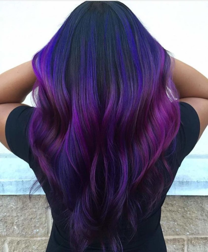 Purple Hair Color