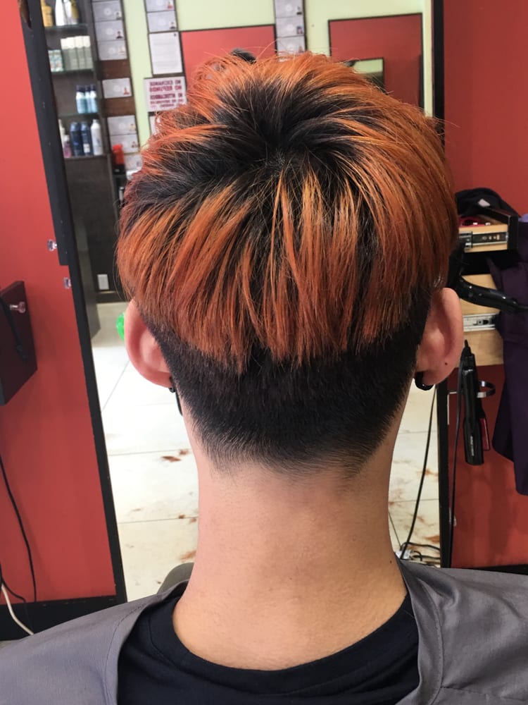 Two Toned Pixie Cut Hairstyle