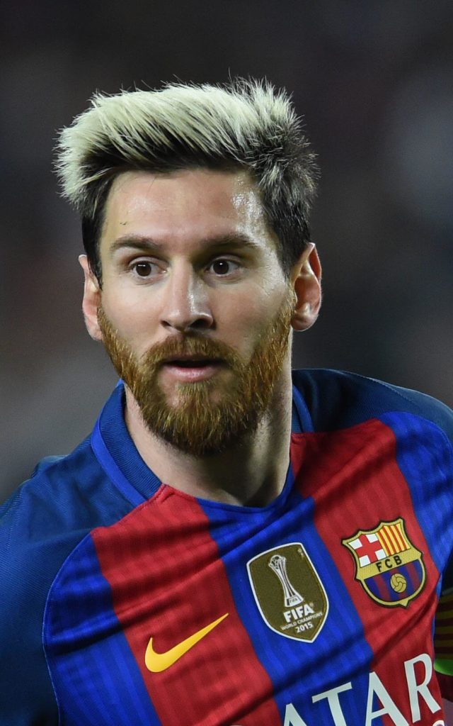 Lionel Messi Hairstyles