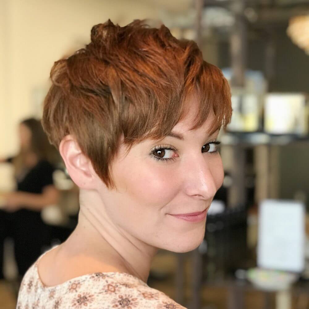 Brown Short Hairstyles