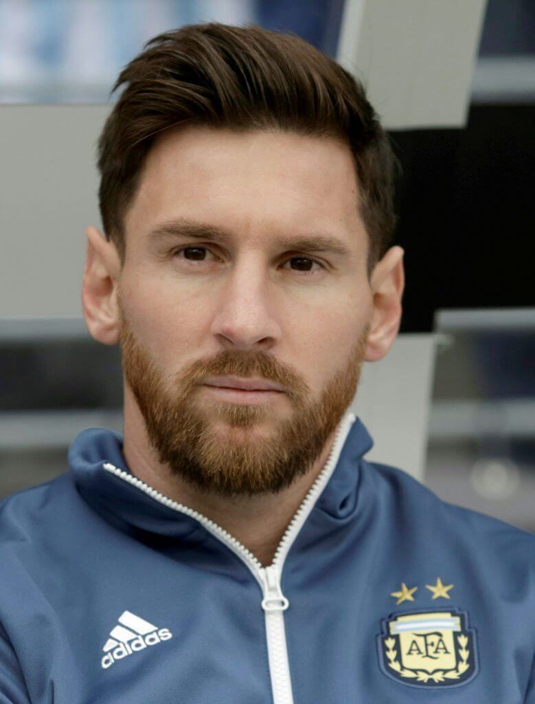 Lionel Messi Hairstyles