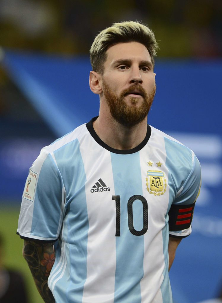 Lionel Messi Hairstyles