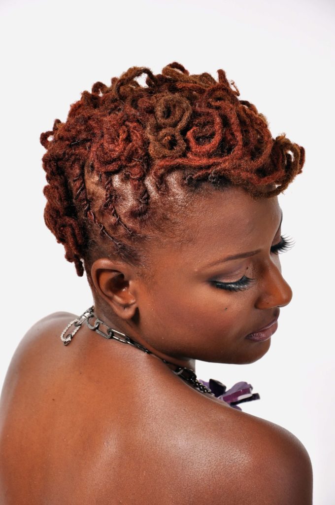 Hairstyles For Short Dreads