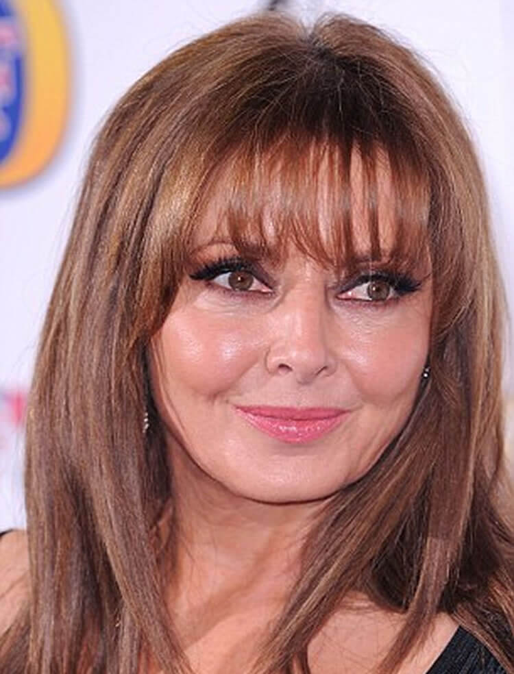 62 Hairstyles for Women Over 50 with Bangs