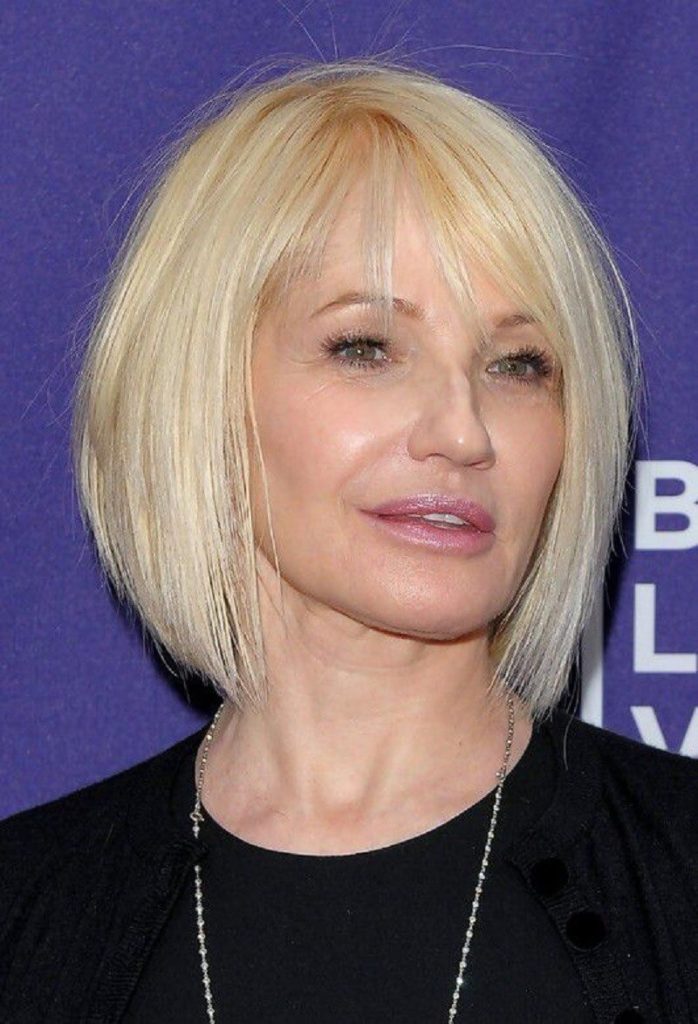 Hairstyles for Women Over 50 with Bangs