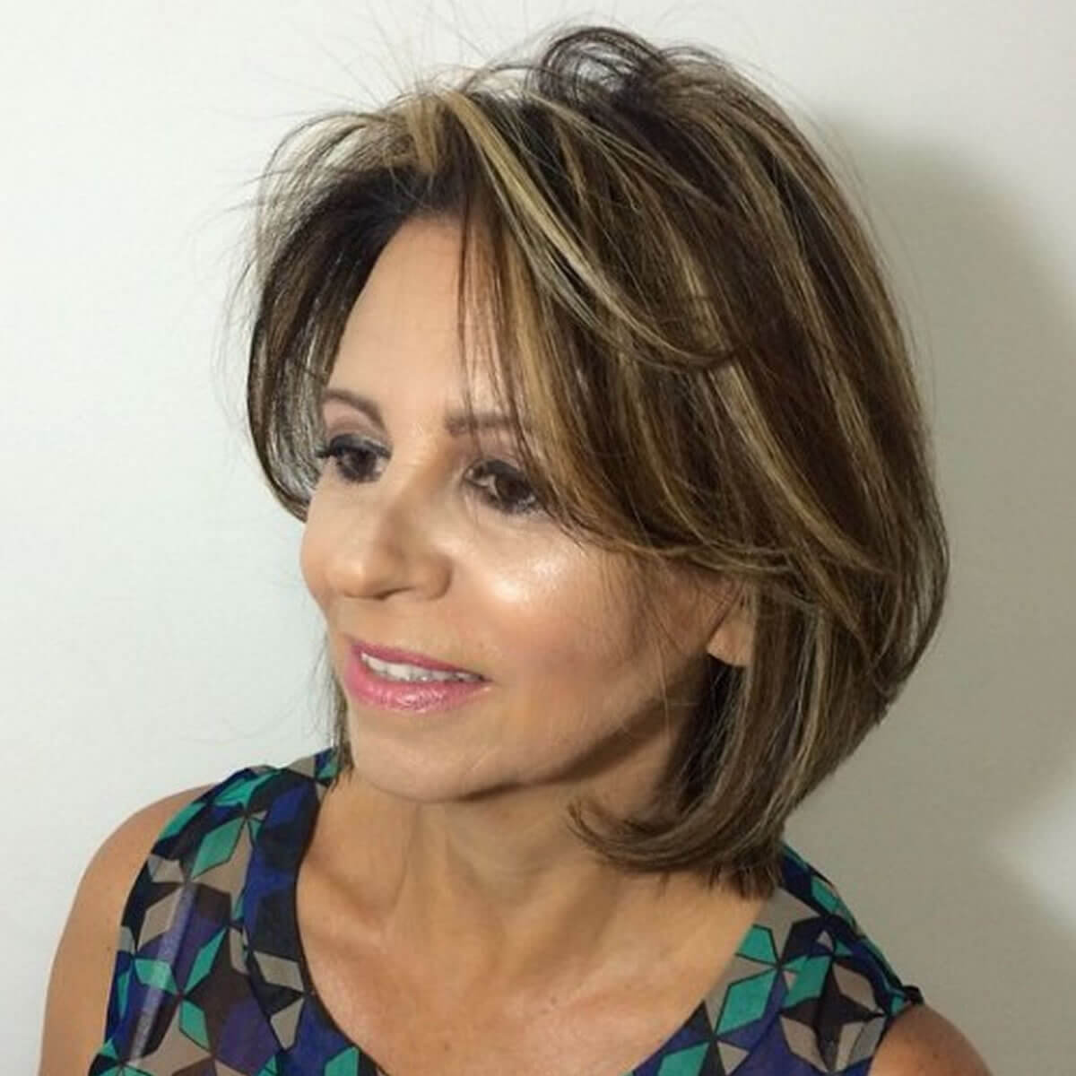 Hairstyles for Women Over 50 with Bangs