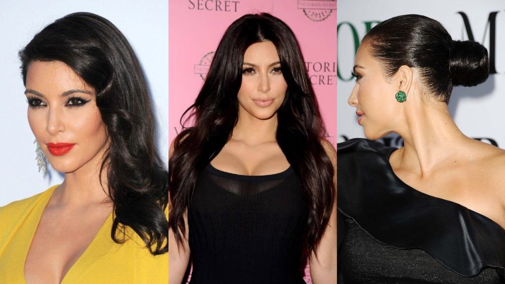 Kim Kardashian Hairstyles