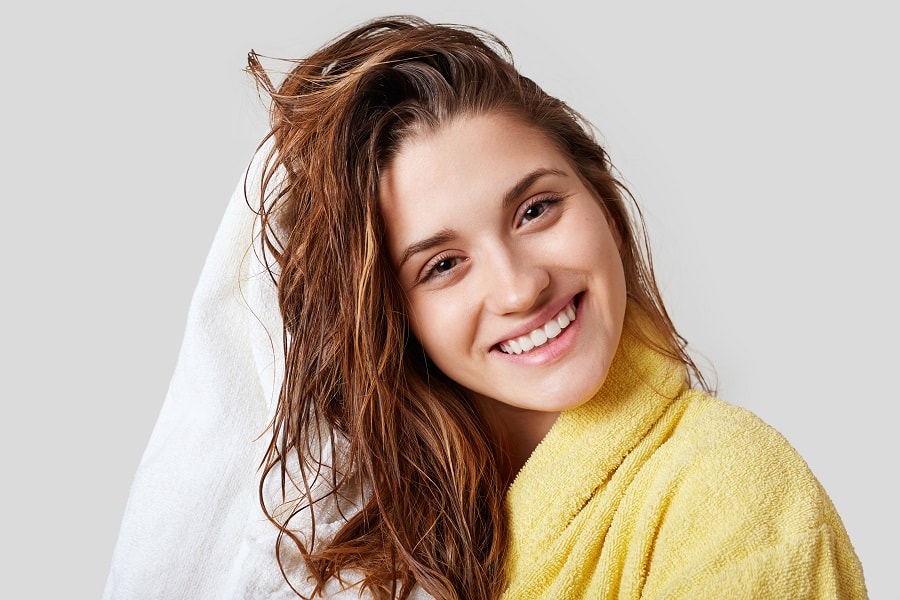 avoid towel rubs for better hair growth