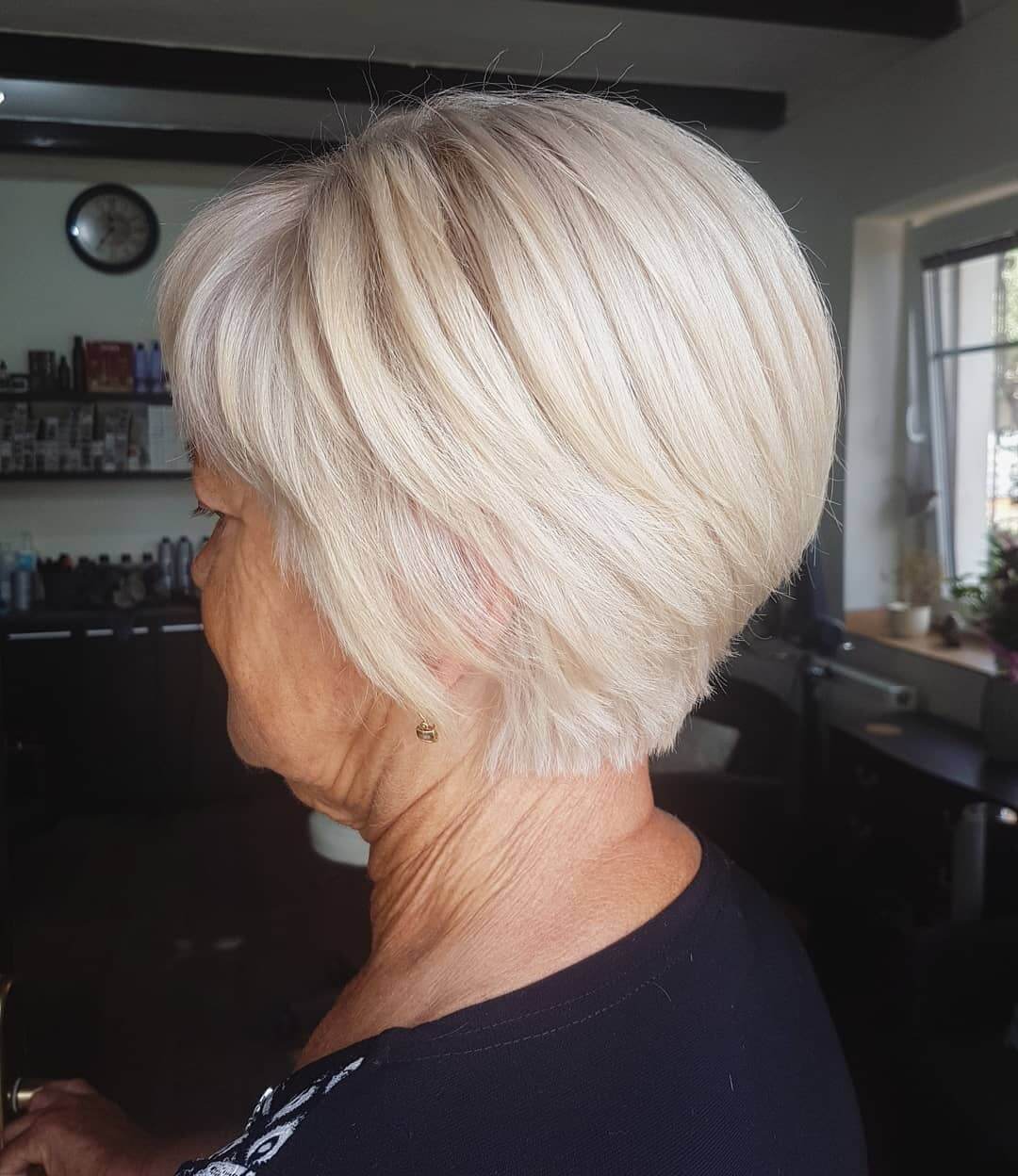 60 Popular Blonde Hairstyles for Women Over 50