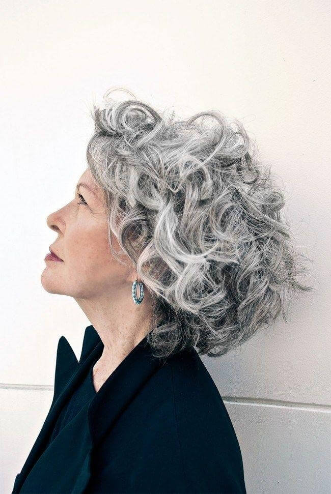 Gray Hairstyles for Women Over 50