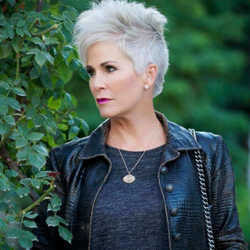 50 Beautiful Gray Hairstyles For Women Over 50