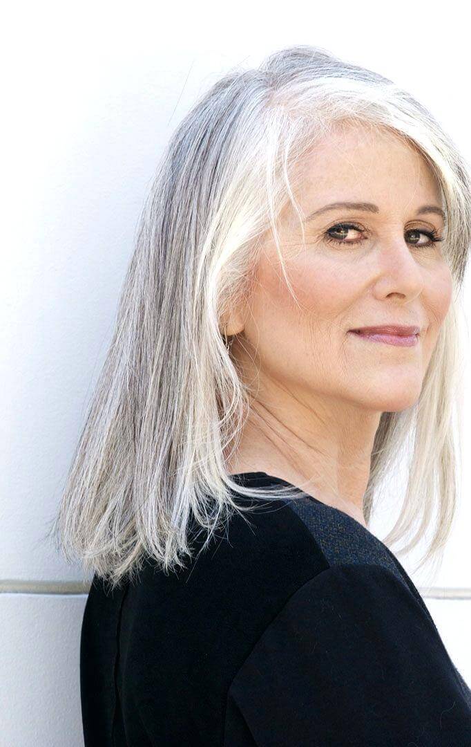 Gray Hairstyles for Women Over 50