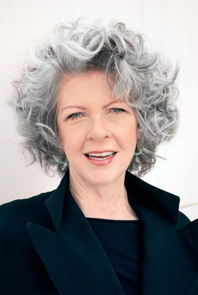 50 Beautiful Gray Hairstyles for Women Over 50